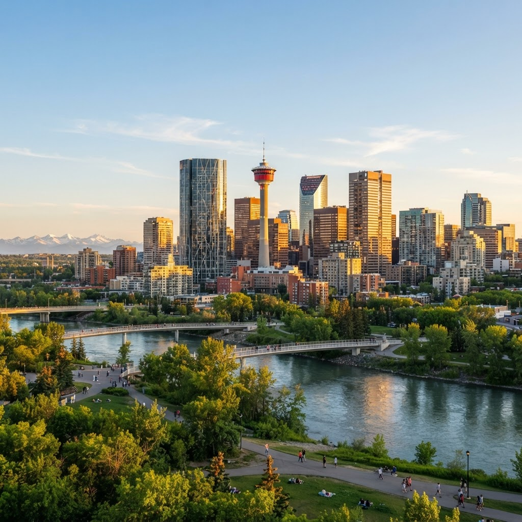 Calgary travel scene