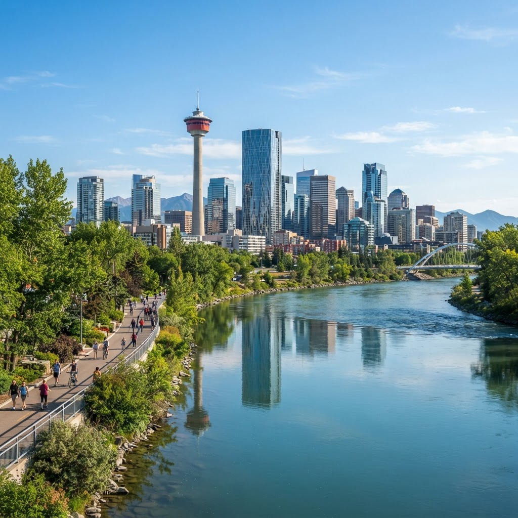 Calgary travel scene