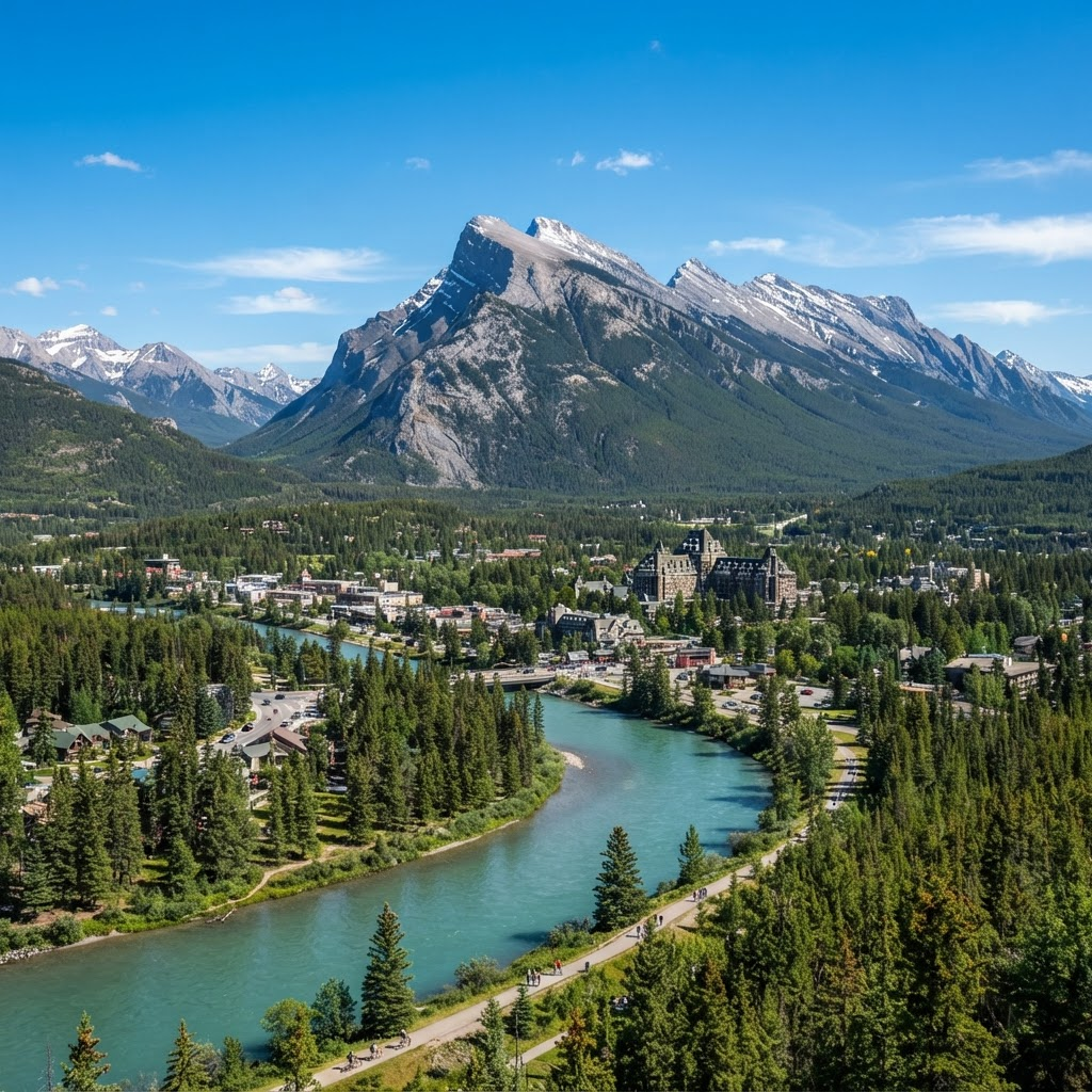 Banff National Park near Calgary