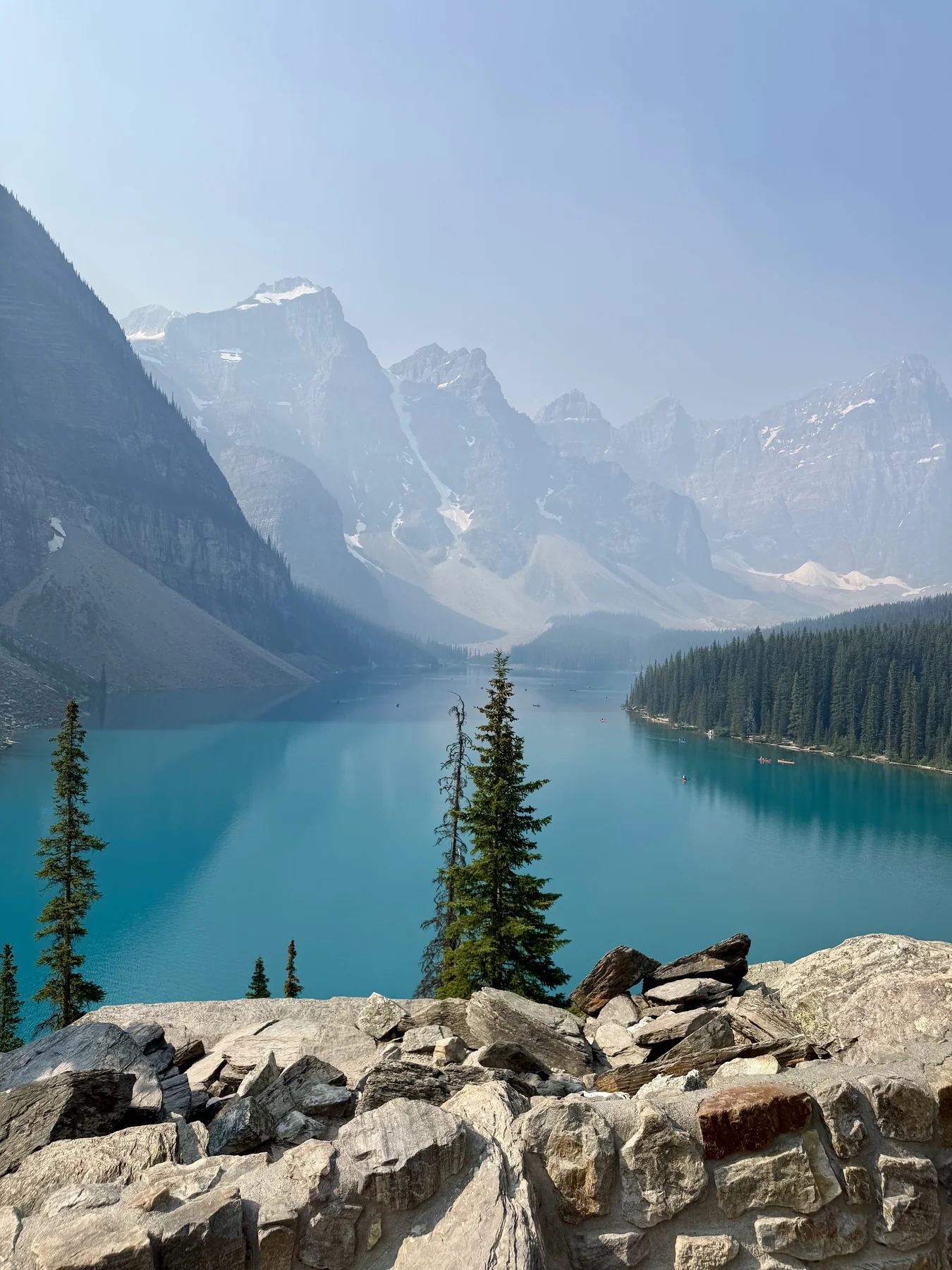 Moraine Lake from above
