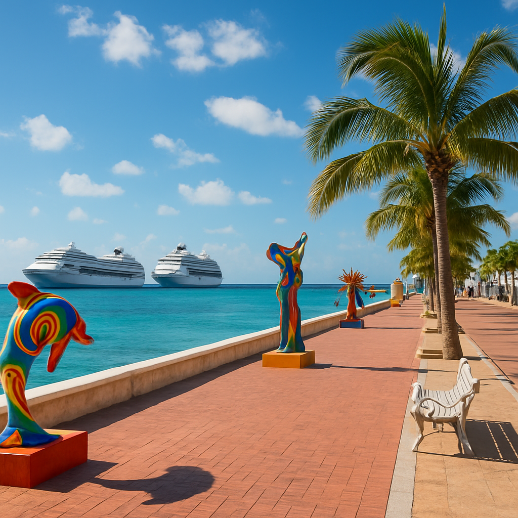 Cozumel travel scene