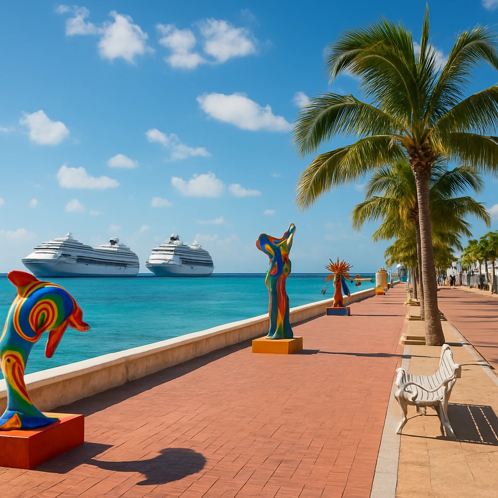 Cozumel travel scene