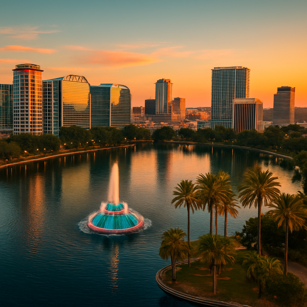 Orlando travel scene