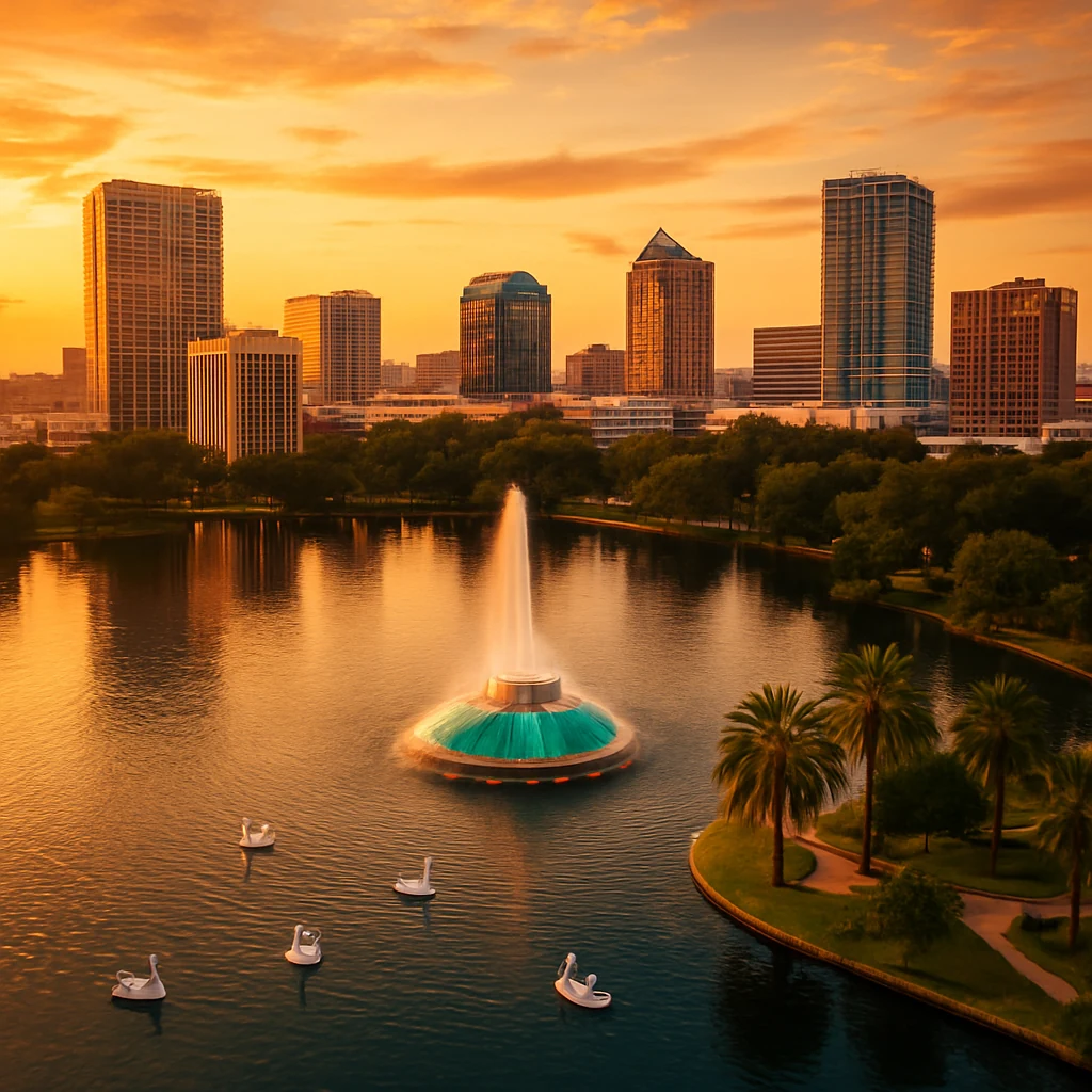 Orlando travel scene
