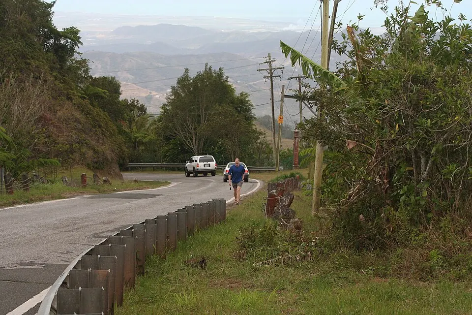 Ruta Panorámica · Collores, Juana Díaz — We took La Ruta Panorámica across the middle of PR to get to El Toro Negro
